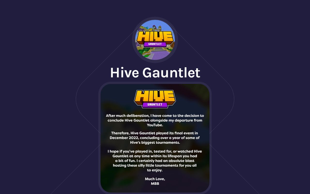 Carrd profile picture for @gauntlet